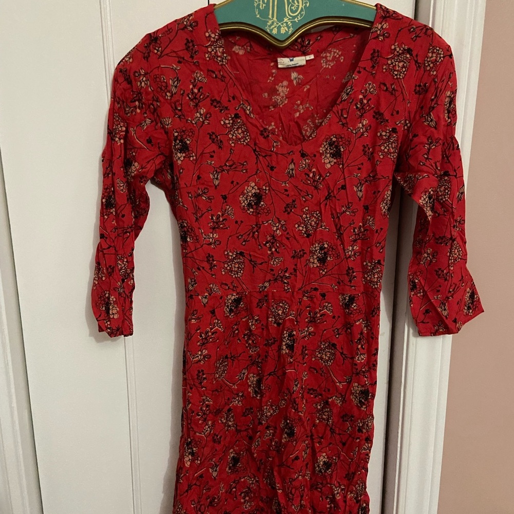 Alchemy Red Floral Top